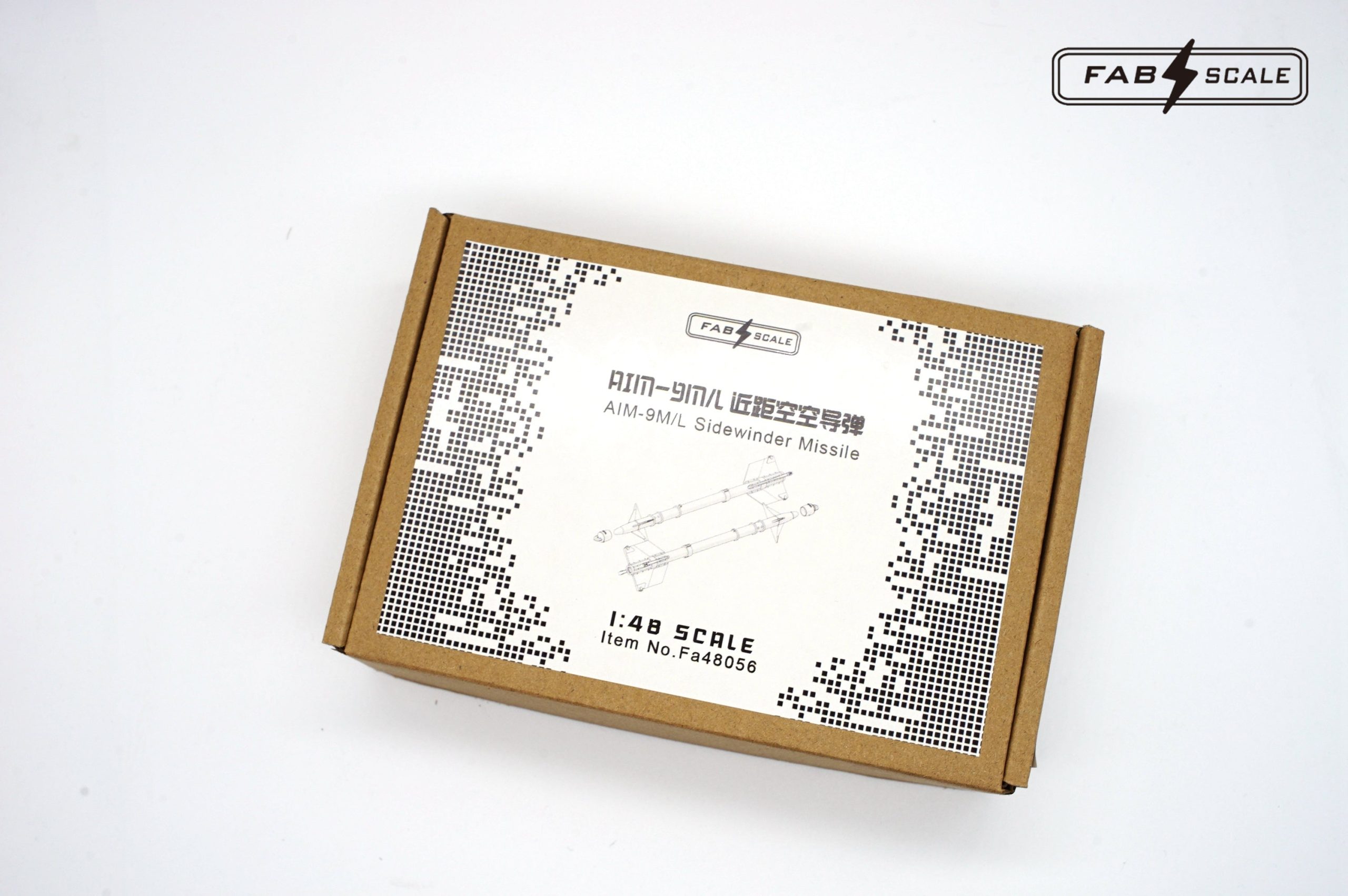 Fab Scale 1/48 US AIM-9M/L Siderwinder (4 Pcs)