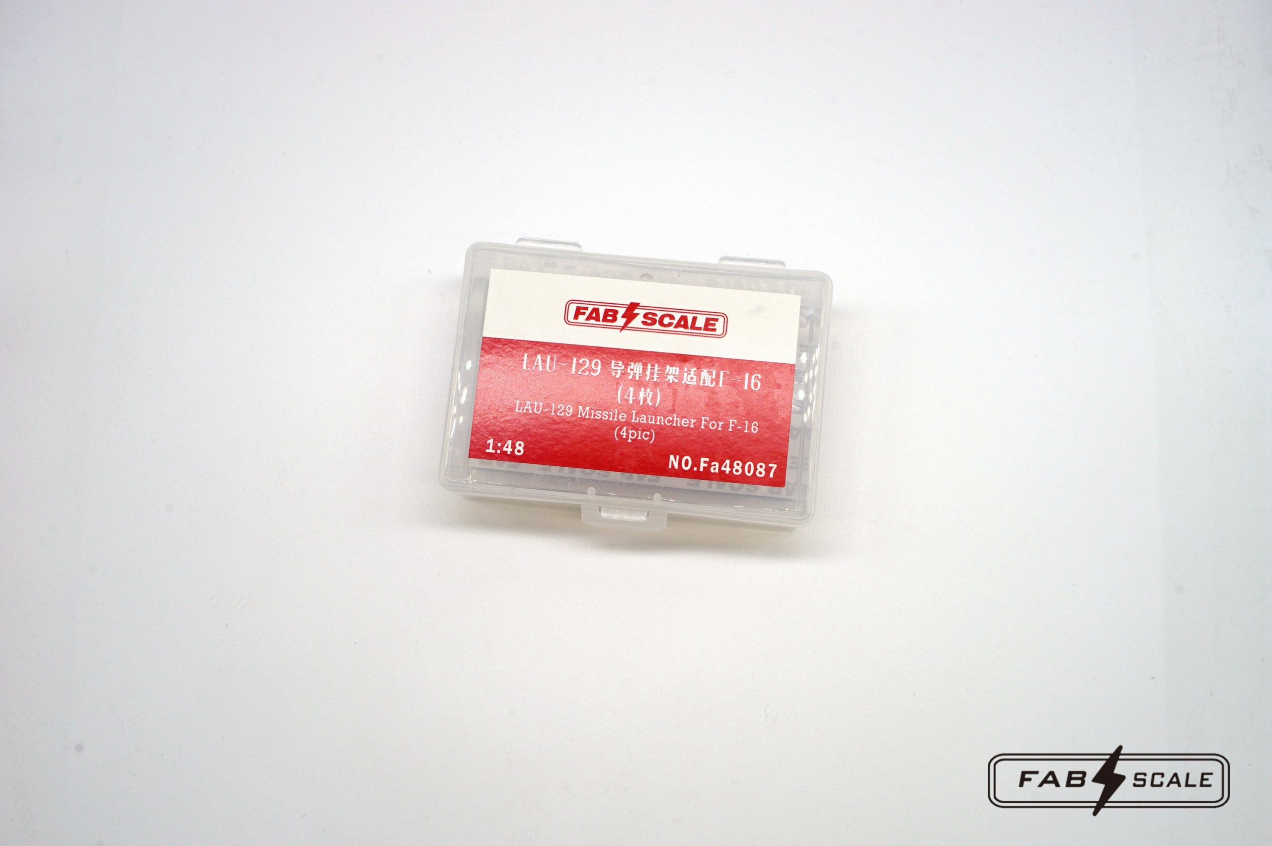 Fab Scale 1/48 US F-16 LAU-129 air-to-air missile pylon (4 Pcs)