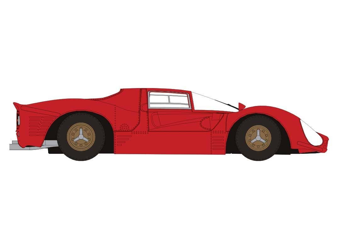 PREORDER Brekina HO 22900 Ferrari 330 P3 Berlinetta, Red