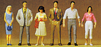 Preiser 1/72 72400 Standing People (6-Pack)