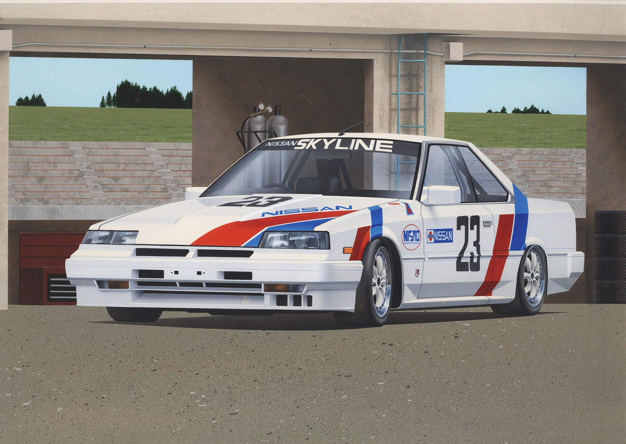 Fujimi 1/24 Nissan Skyline Rs Turbo (Dr30 Gr.A) 1986