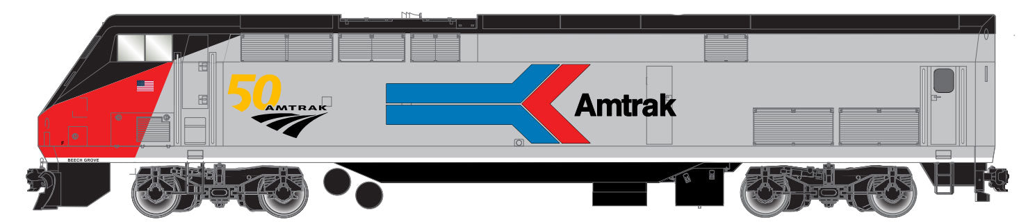 Athearn Genesis HO G81315 P42, Amtrak (50th Anniversary Phase I) #161