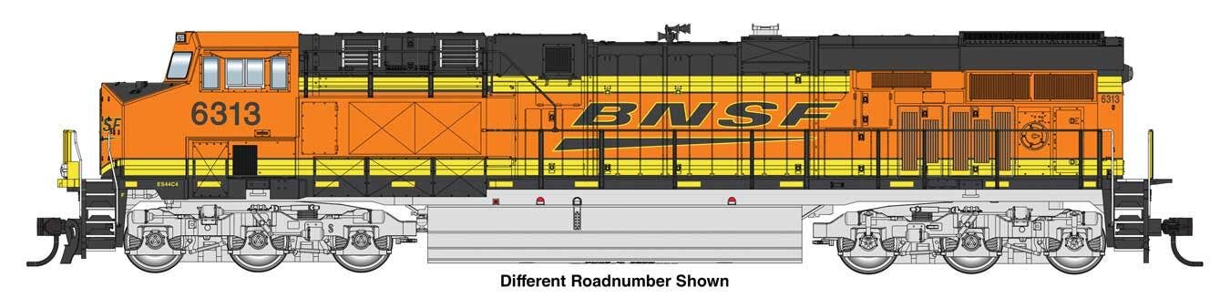 PREORDER Walthers Mainline HO 910-10224 GE ES44AC Evolution Series GEVO, Burlington Northern Santa Fe #6391