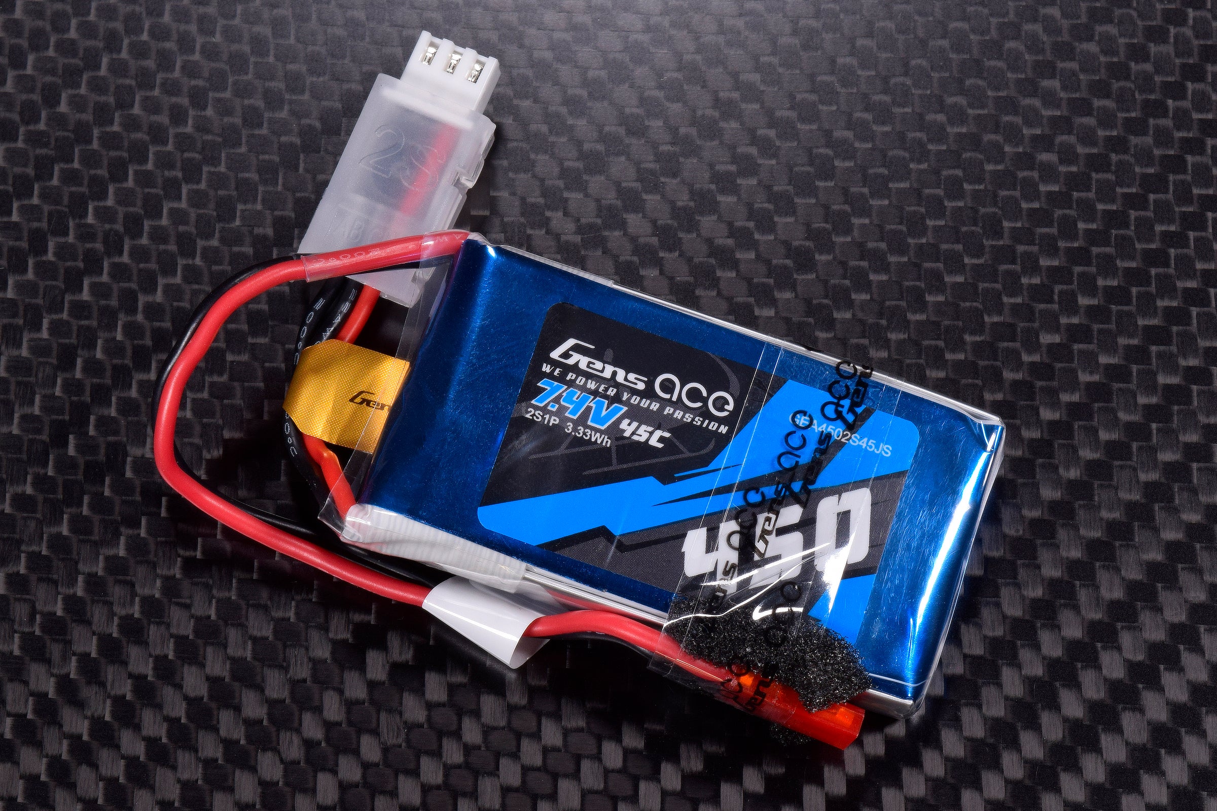 Gens Ace 2s 450mAh 45C JST-SYP