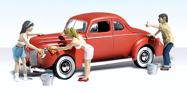 Noch HO 16524 Tiny Scenes, German Post