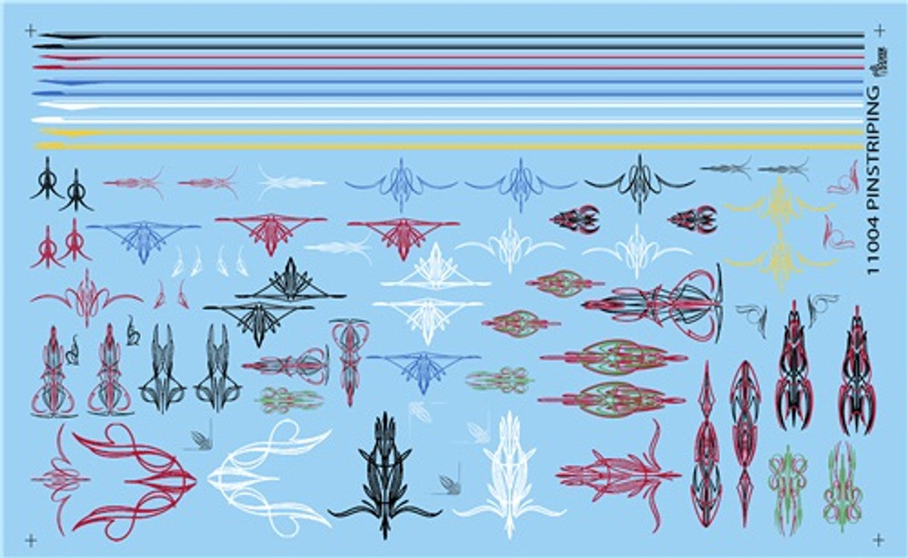 Gofer Racing 11004 GR PINSTRIPING DECALS