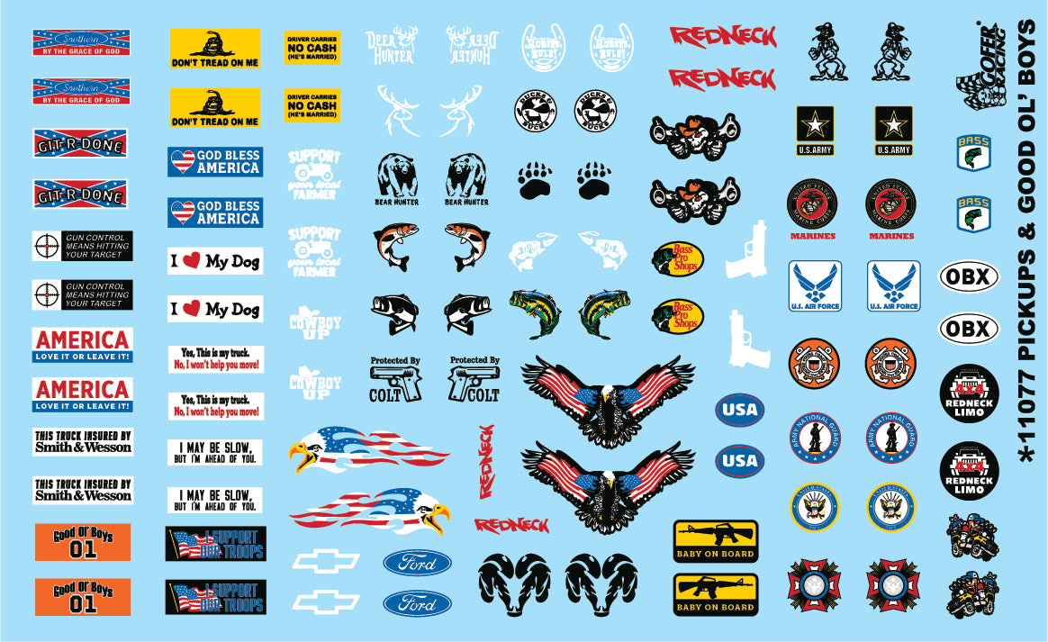 Gofer Racing 11077 Pickup Truck Good Ol Boys