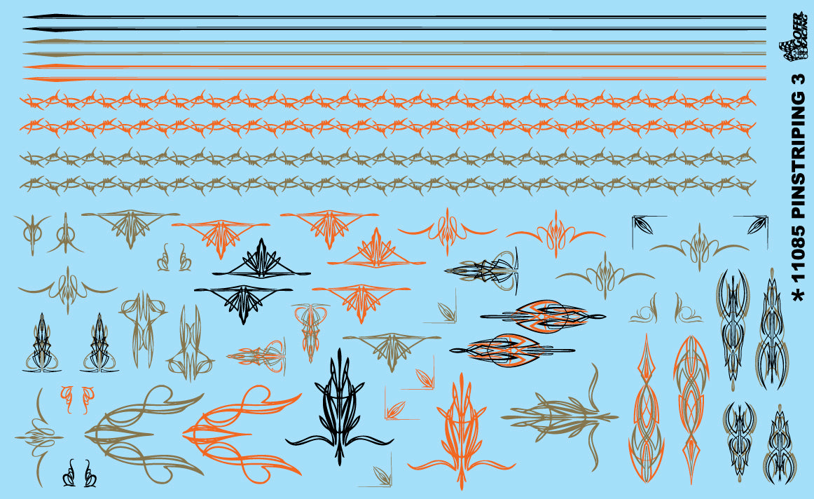 Gofer Racing 11085 Pinstriping #3 1:24