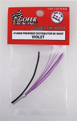 Gofer Racing 16008 Wired Distributor w/boot Viole