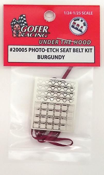 Gofer Racing 20005 PHOTO ETCH SEAT BELT BURG
