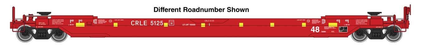 PREORDER Walthers Proto HO 920-109219 Gunderson As-Built All-Purpose 48' Well Car, CRLE #5157