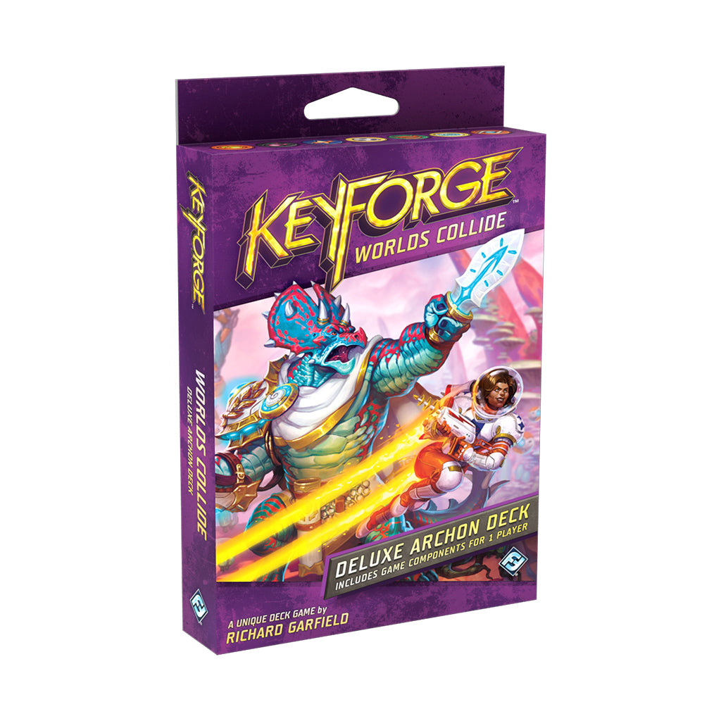 KeyForge Worlds Collide Deluxe Deck