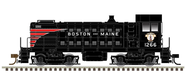 Atlas Master Line HO 10003841 Gold Series Alco S-4 Diesel Locomotive, Boston and Maine #1266