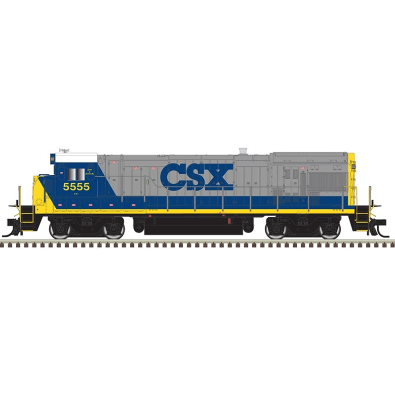 PREORDER Atlas Master Line HO 10004721 Gold Series GE B30-7 Low Nose, CSX Spirit of Greenville #5555 (DCC & Sound Equipped) | 287.96