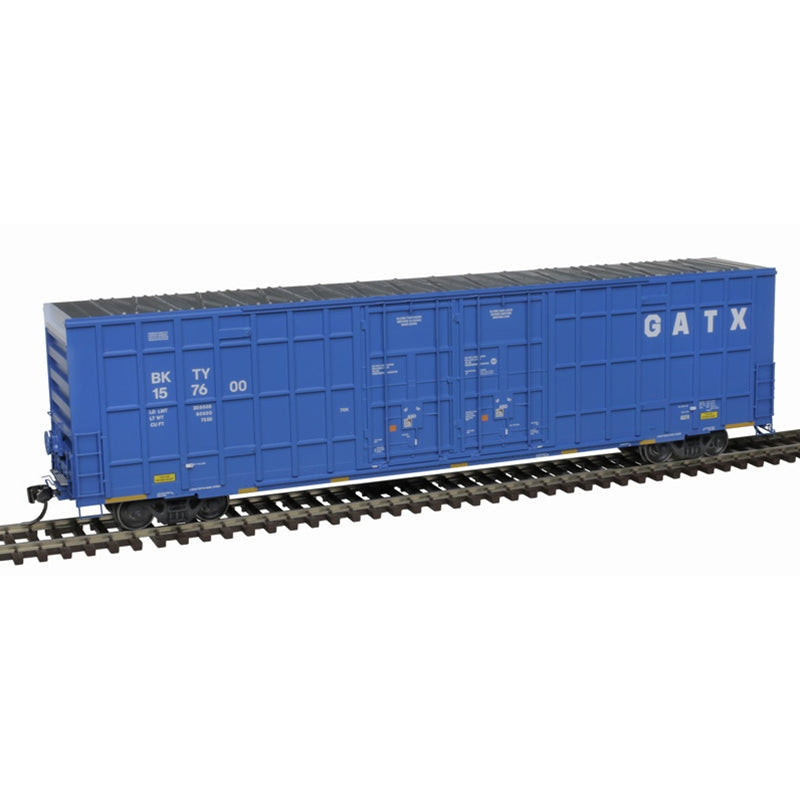 Atlas 20007287 Gunderson 7550 Double Plug-Door Boxcar - Ready to Run - Master(R) -- Union Pacific BKTY #157639 (blue, white, GATX Lettering), HO