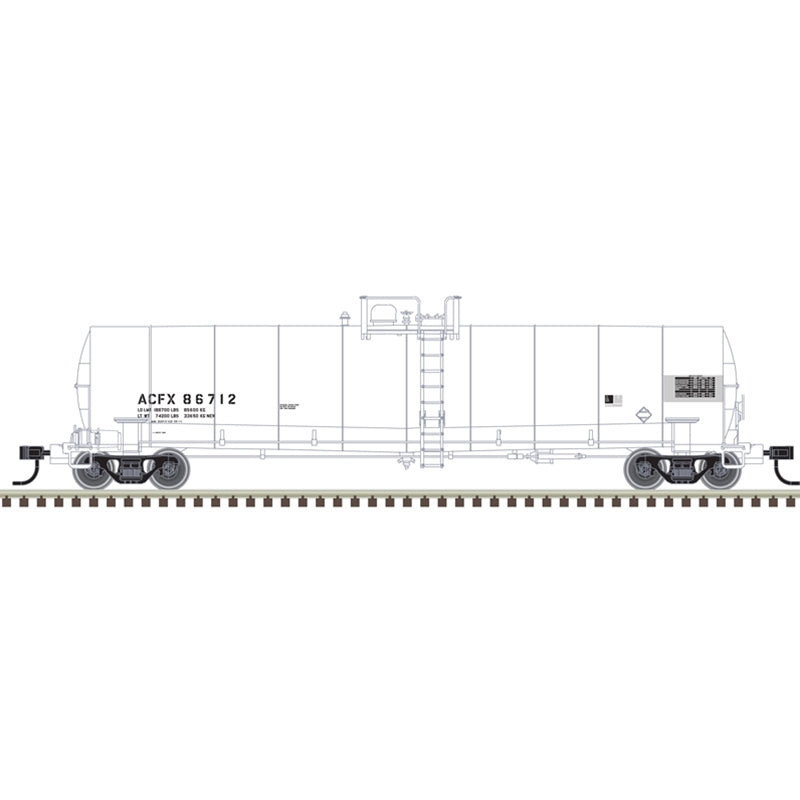 PREORDER Atlas Master Line HO 20007622 ACF 23,500-Gallon Tank Car, ACFX #86709 | 44.96