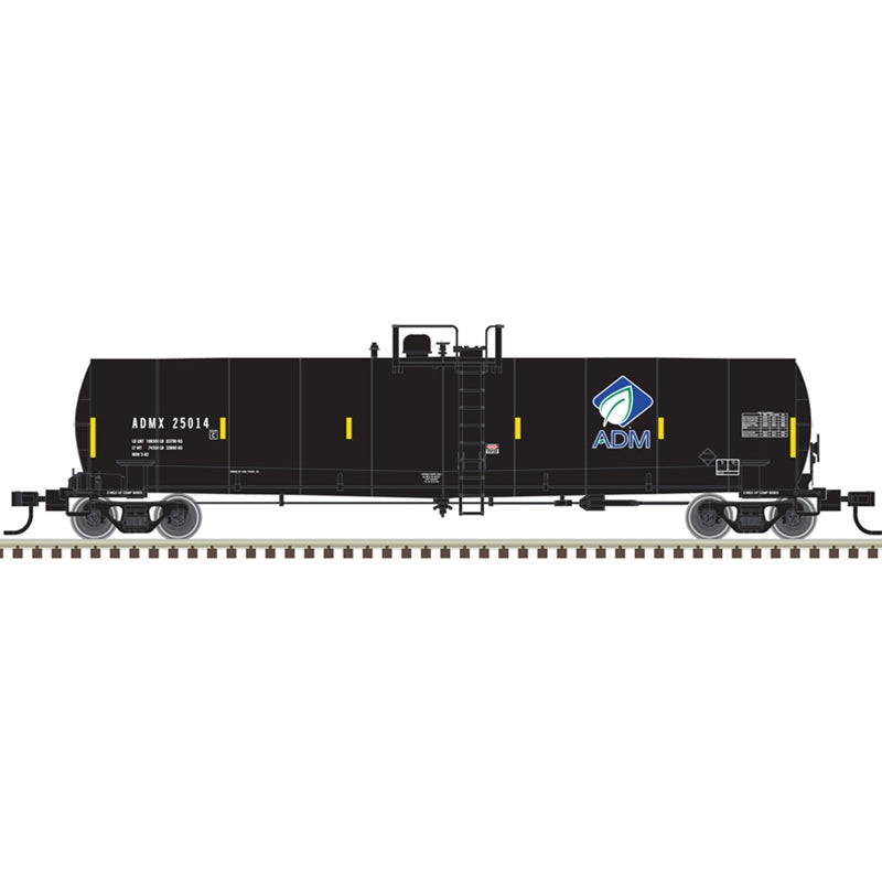 PREORDER Atlas Master Line HO 20007624 ACF 23,500-Gallon Tank Car, Archer-Daniels-Midland #25024 | 44.96