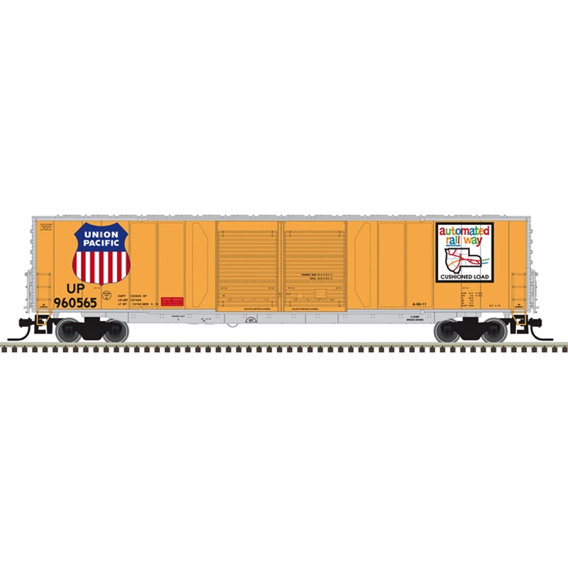 PREORDER Atlas Master Line HO 20007828 ACF 60' Double-Door Auto Parts Boxcar, Union Pacific #960571 | 35.96