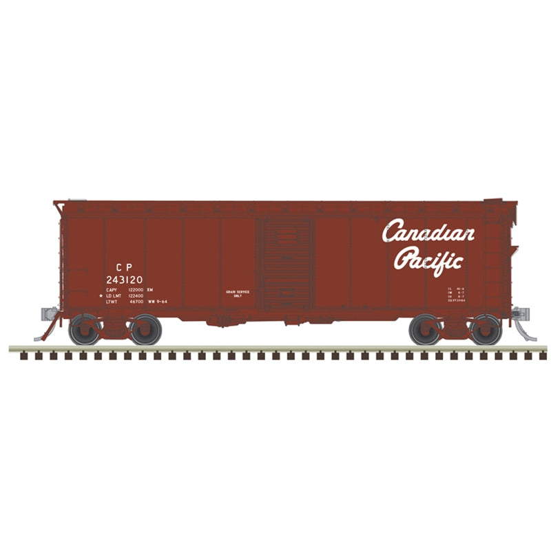 PREORDER Atlas Master Line HO 20007903 40' Minibox Boxcar, Canadian Pacific #404544 | 44.96