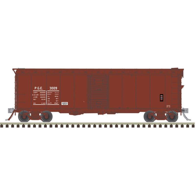 PREORDER Atlas Master Line HO 20007905 40' Minibox Boxcar, Pacific Great Eastern #3009 | 44.96