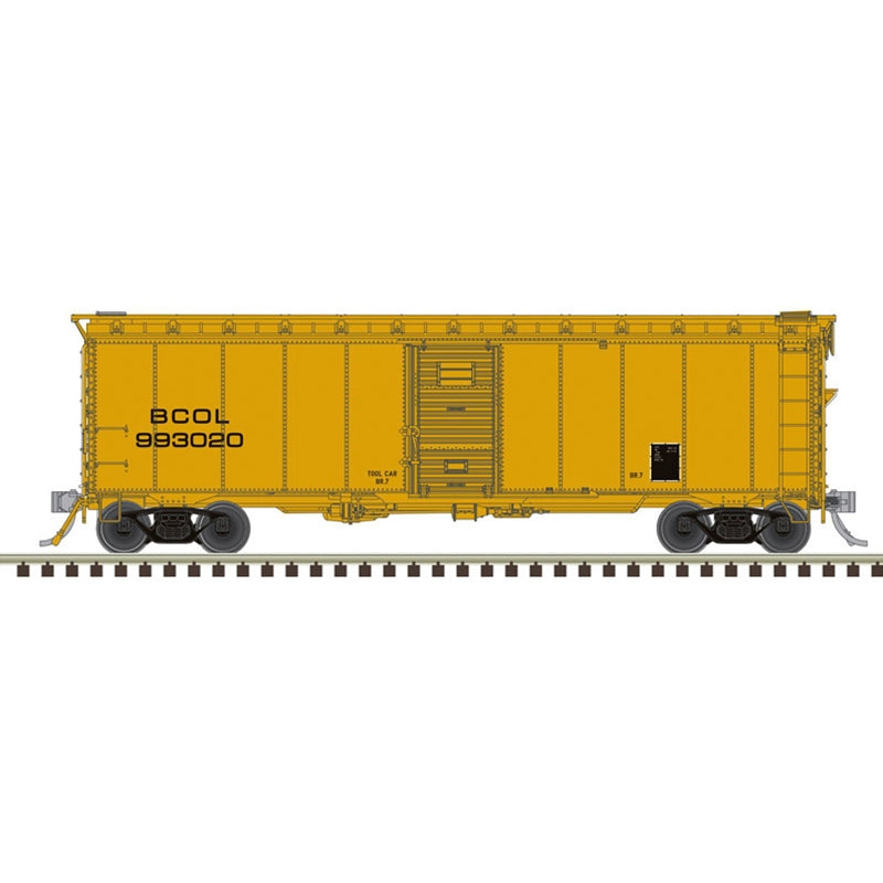 PREORDER Atlas Master Line HO 20007907 40' Minibox Boxcar, British Columbia BCOL #993016 | 44.96