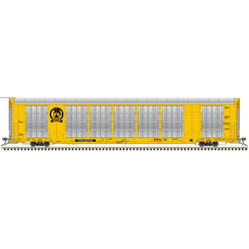 PREORDER Atlas Master Line HO 20007913 Gunderson Multi-Max Enclosed Auto Rack, Canadian Pacific Kansas City CPKC #822939 | 94.46