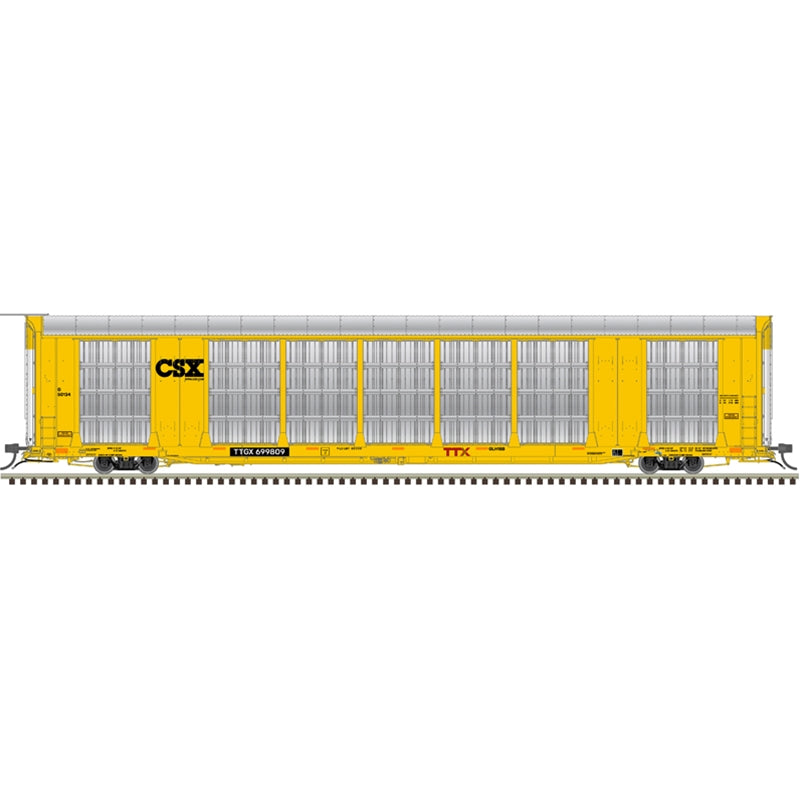 PREORDER Atlas Master Line HO 20007914 Gunderson Multi-Max Enclosed Auto Rack, CSX #699809 | 94.46