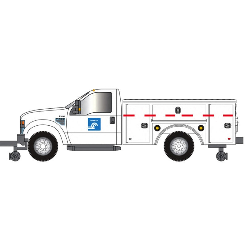 PREORDER Atlas HO 30000166 F-350 Hi-Railer, Conrail