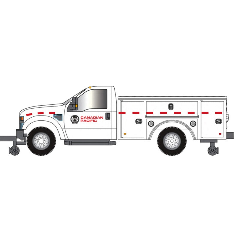 PREORDER Atlas HO 30000167 F-350 Hi-Railer, Canadian Pacific