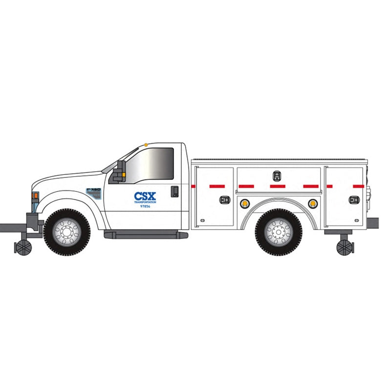 PREORDER Atlas HO 30000168 F-350 Hi-Railer, CSX