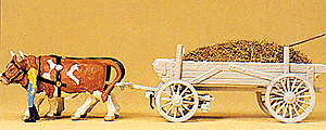 Preiser HO 30474 Horse-Drawn Wagon