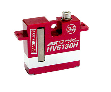 MKS HV6130H Wing Servo - 8.1 kg (112.49 oz-in), 0.10 sec - Wide Voltage