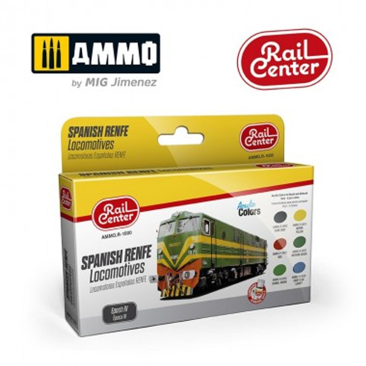Ammo Mig R1000 SPANISH LOCO EPOCH IV SET