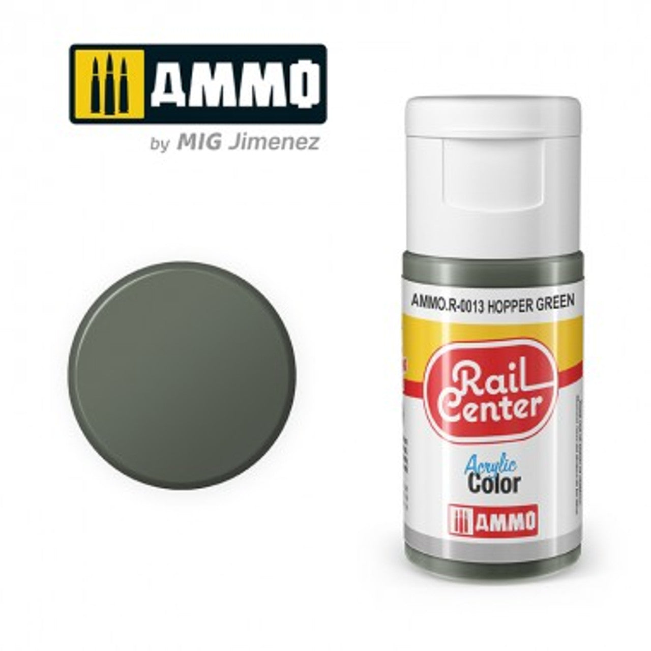 Ammo Mig R0013 HOPPER GREEN (15ML)