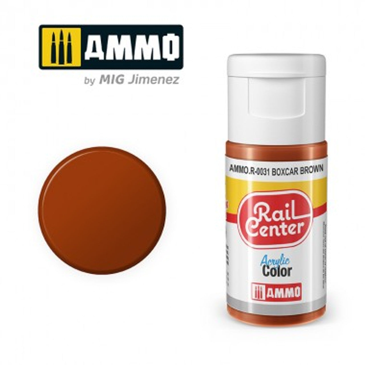 Ammo Mig R0031 BOXCAR BROWN (15ML)
