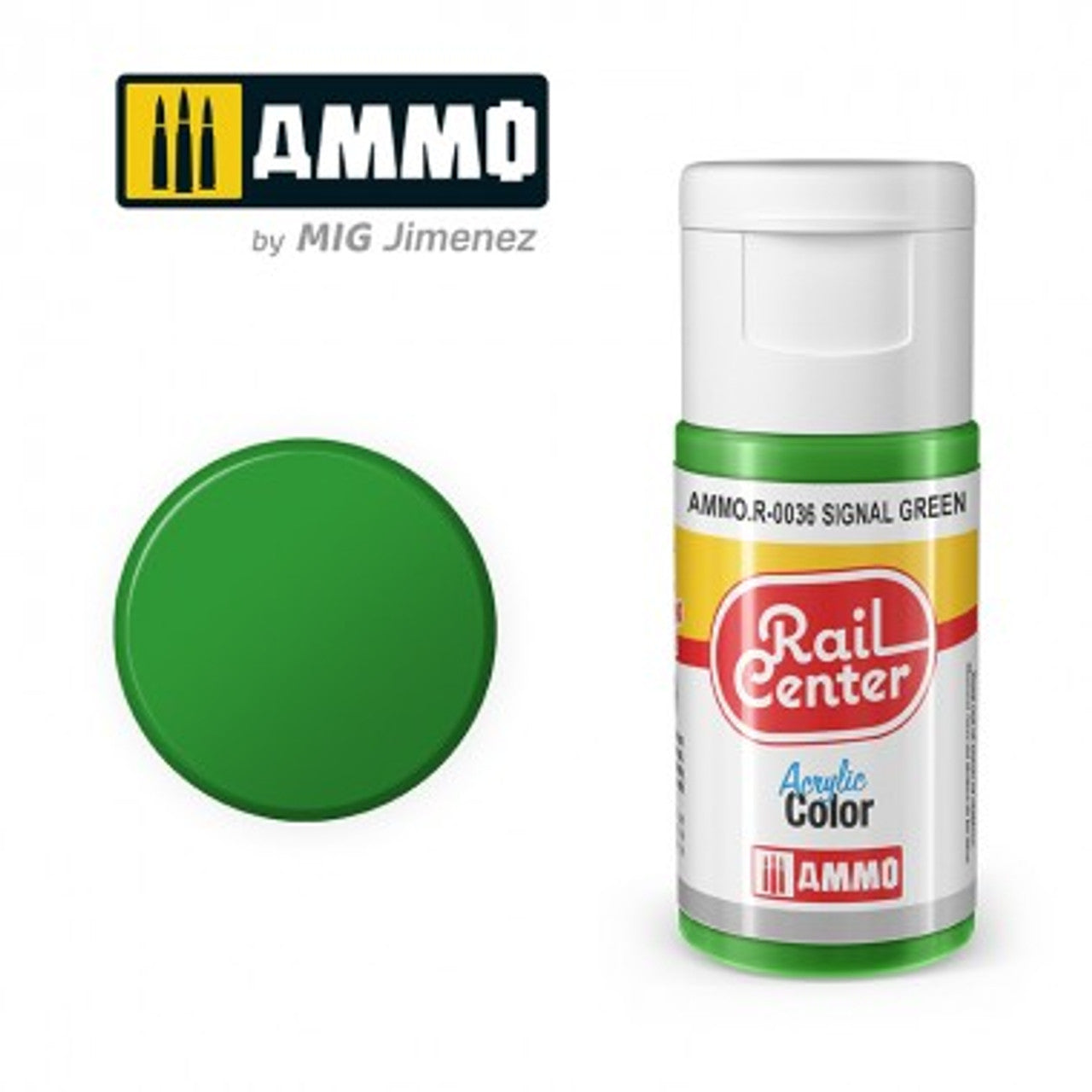 Ammo Mig R0036 SIGNAL GREEN (15ML)