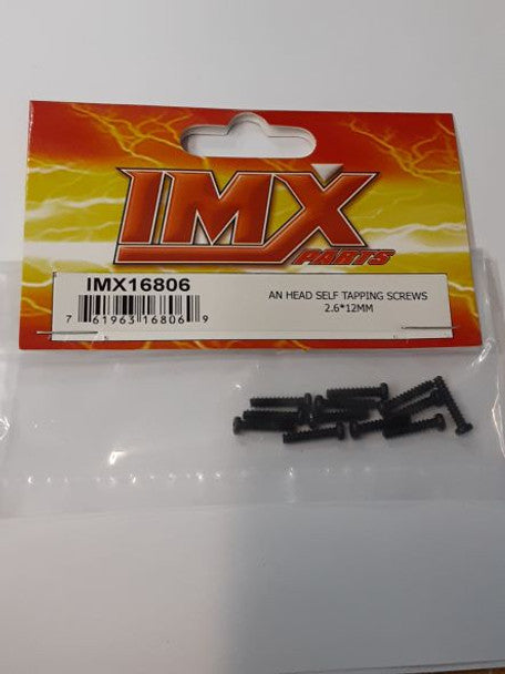 Imex 16806 AN Head Self Tapping Screws 2.6*12MM