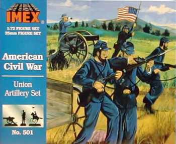 IMEX 501 Union Artillery 1:72