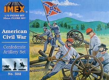 IMEX 502 Confederate Artillery 1:72