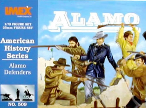 IMEX 509 Texans Alamo 1:72