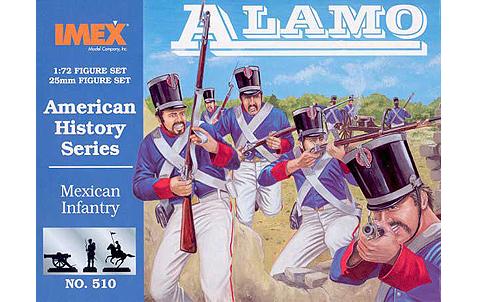 IMEX 510 Mexicans Alamo 1:72