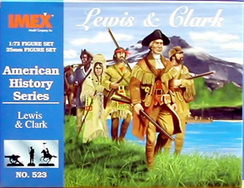 IMEX 523 Lewis and Clark 1:72