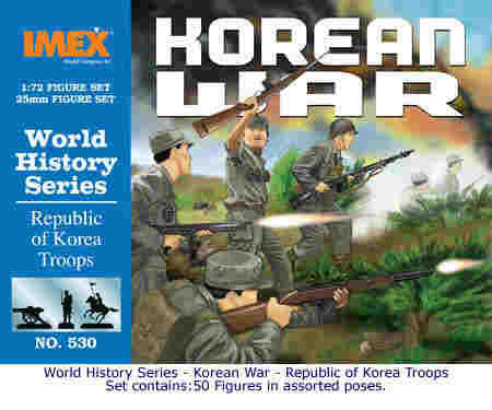 IMEX 530 Rok Troops Korean War 1:72