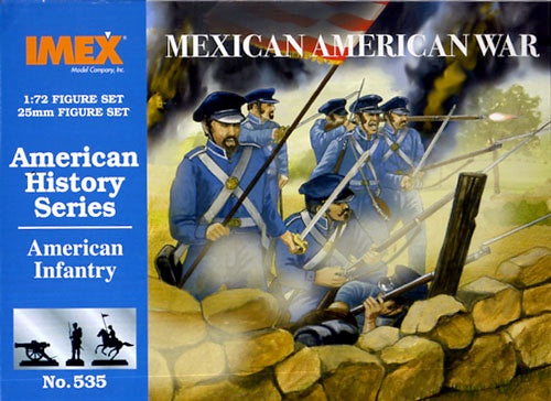 IMEX 535 American Inf Mexican War 1:72
