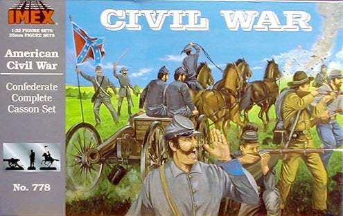 IMEX 778 Confederate Civil War Set 1:32