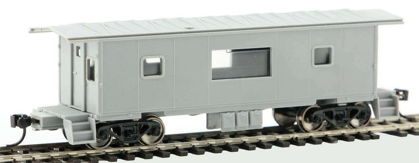 PREORDER Walthers Mainline HO 910-8650 International Bay Window Caboose Kit, Undecorated