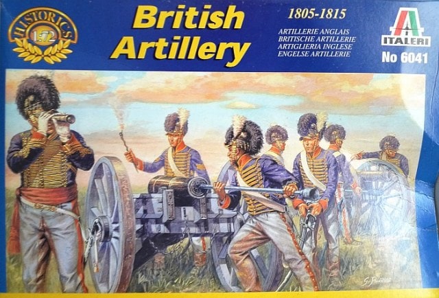Italeri 6041 Napoleonic War Brit Artillry 1:72