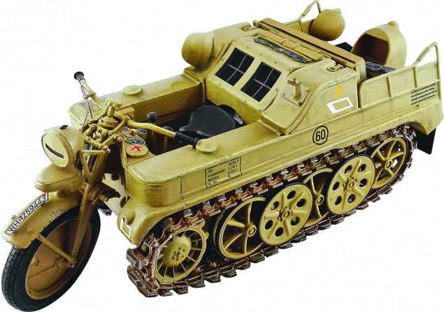 Italeri 7404 WWII SdKfz2 KleinesTypeHK10 Scale 1:9
