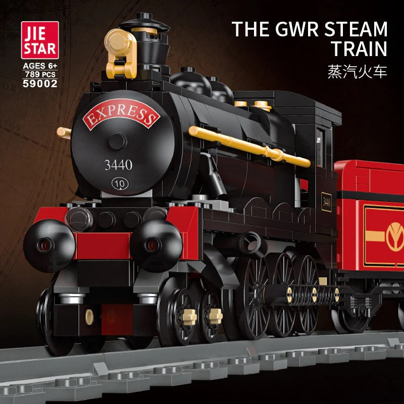 Jie Star 59002 Great Western Railway Steam Train 789pc