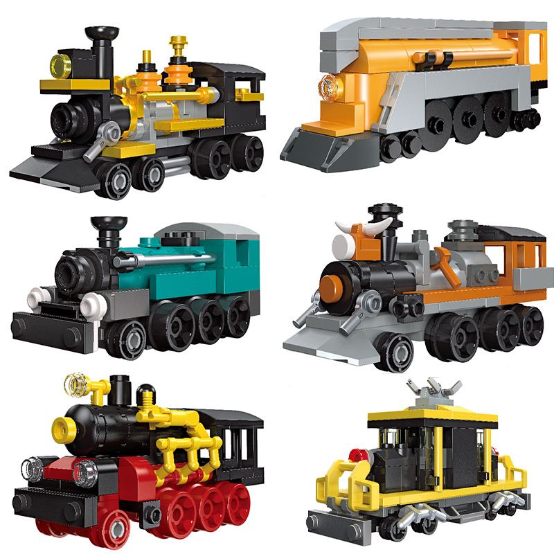 Jie Star 58009 6n1 Mini Train Display Box $6.00ea